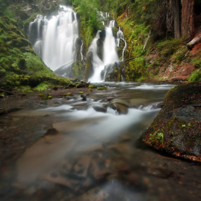 National Creek Falls in southern Oregon.