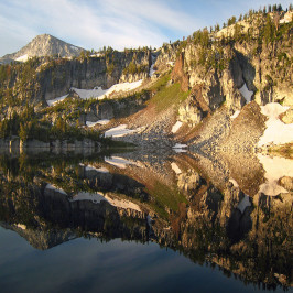 Eagle Cap and Mirror Lake